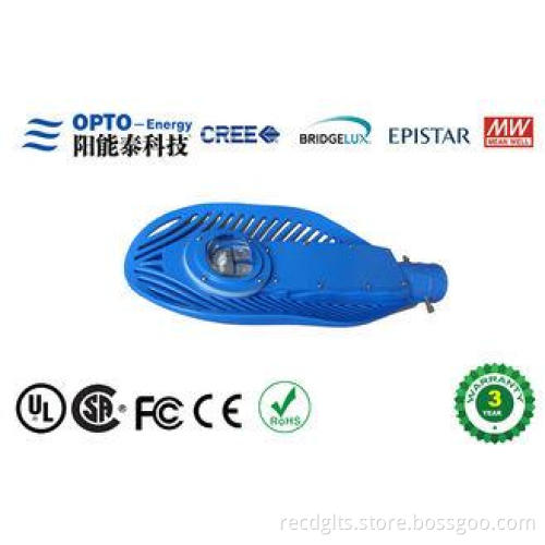 Aluminum & Tempering Glass Outdoor Led Street Lights High P